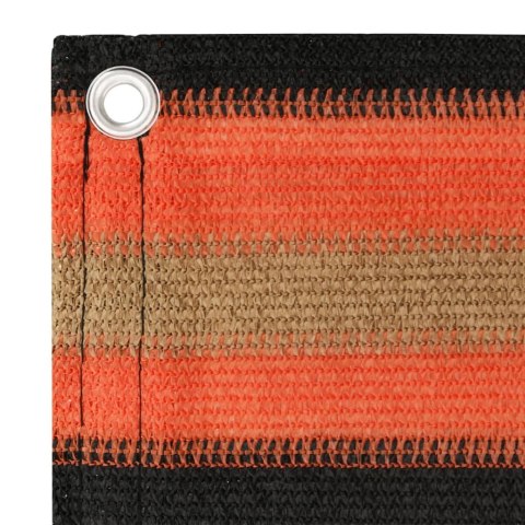  Parawan balkonowy, kolorowy, 120x500 cm, HDPE Lumarko!