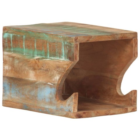  Uchwyt ścienny na rower, 35x25x25 cm, lite drewno z odzysku Lumarko!