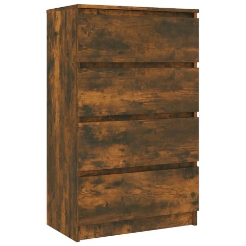  Komoda, przydymiony dąb, 60x35x98,5 cm Lumarko!