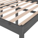  Rama łóżka, szara, lite drewno sosnowe, 120 x 200 cm Lumarko!