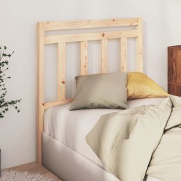  Wezgłowie łóżka, 96x4x100 cm, lite drewno sosnowe Lumarko!