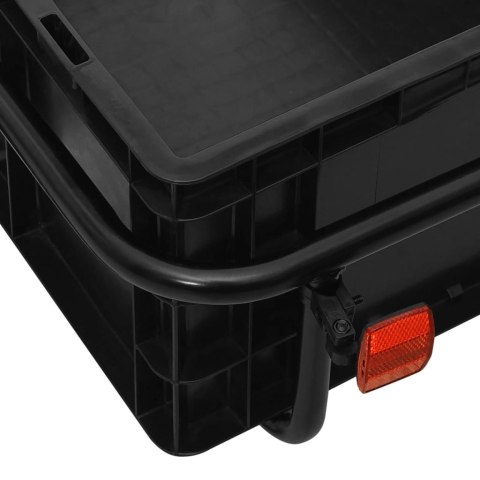  Przyczepa rowerowa/taczka, 155x60x83 cm, stalowa, niebieska Lumarko!