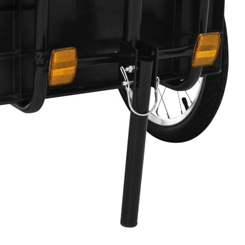  Przyczepa rowerowa/taczka, 155x60x83 cm, stalowa, niebieska Lumarko!