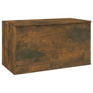  Skrzynia, przydymiony dąb, 84x42x46 cm, materiał drewnopochodny Lumarko!