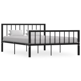  Rama łóżka, czarna, metalowa, 140 x 200 cm Lumarko!