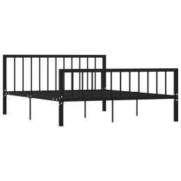  Rama łóżka, czarna, metalowa, 160 x 200 cm Lumarko!