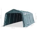  Namiot dla bydła, PVC 550 g/m², 3,3 x 8 m, ciemnozielony Lumarko!