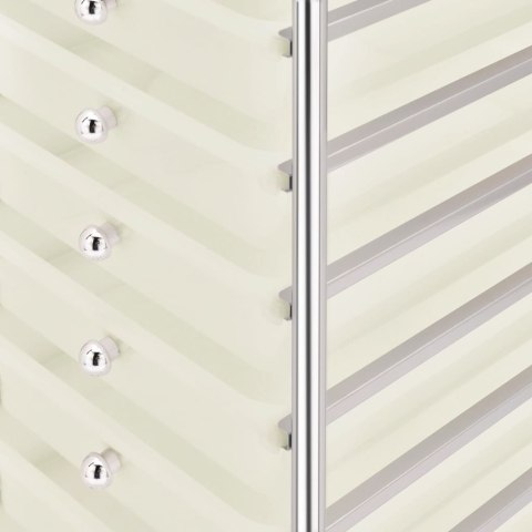  Wózek z 10 szufladami, biały, plastikowy Lumarko!