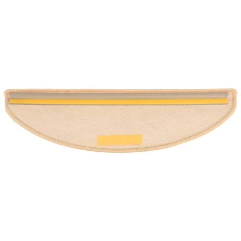  Samoprzylepne nakładki na schody, 15 szt., 65x25 cm, beżowe Lumarko!