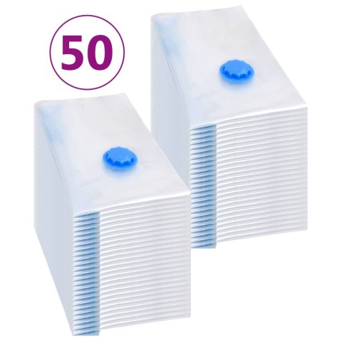  Próżniowe worki podróżne na ubrania, 60x40 cm, 50 szt. Lumarko!