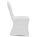  Elastyczne pokrowce na krzesła, 4 szt., białe Lumarko!