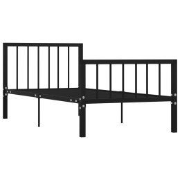  Rama łóżka, czarna, metalowa, 100 x 200 cm Lumarko!