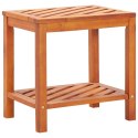  Stolik boczny z litego drewna akacjowego, 45 x 33 x 45 cm Lumarko!