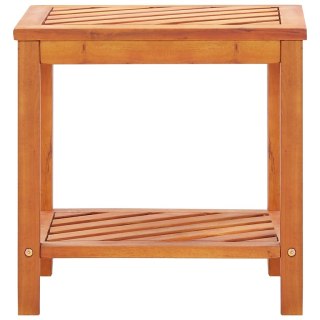  Stolik boczny z litego drewna akacjowego, 45 x 33 x 45 cm Lumarko!