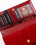 Elegancki portfel na karty z ochroną RFID — Peterson