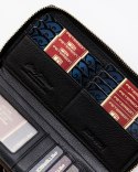 Modny portfel piórnik z ochroną kart RFID Stop — Peterson