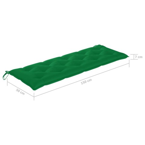  Poduszka na huśtawkę, zielona, 150 cm, tkanina Lumarko!