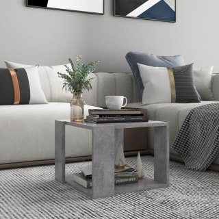  Stolik kawowy, betonowy, 40x40x30 cm, materiał drewnopochodny Lumarko!