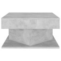   Stolik kawowy, szarość betonu, 57x57x30 cm, płyta wiórowa Lumarko!