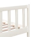  Rama łóżka, biała, lite drewno, 160 x 200 cm Lumarko!