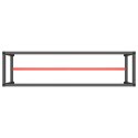  Rama do stołu roboczego, czerwono-czarna, 210x50x79 cm, metal Lumarko!