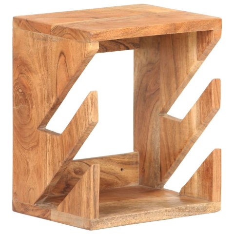  Uchwyt ścienny na deskorolki, 25x20x30 cm, drewno akacjowe Lumarko!