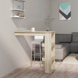  Stolik barowy, sonoma, 102x45x103,5 cm, materiał drewnopochodny Lumarko!