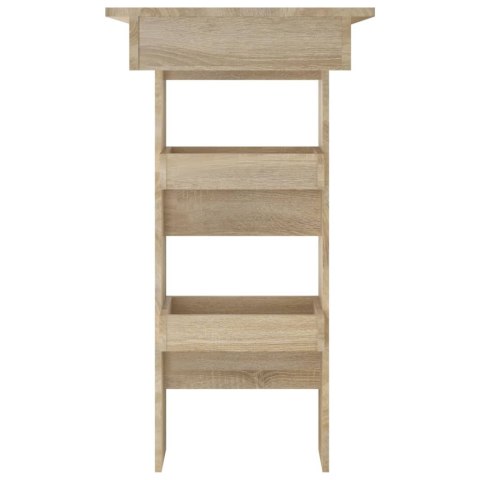  Stolik barowy, sonoma, 102x45x103,5 cm, materiał drewnopochodny Lumarko!