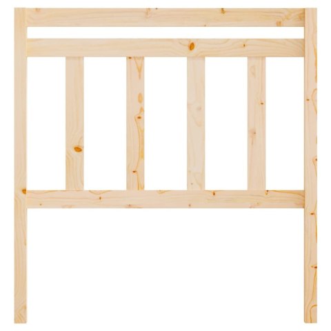  Wezgłowie łóżka, 106x4x100 cm, lite drewno sosnowe Lumarko!