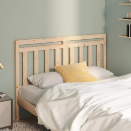  Wezgłowie łóżka, 146x4x100 cm, lite drewno sosnowe Lumarko!