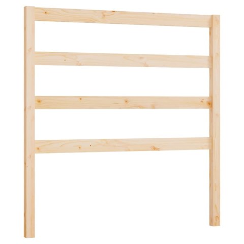  Wezgłowie łóżka, 96x4x100 cm, lite drewno sosnowe Lumarko!