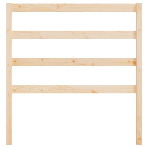  Wezgłowie łóżka, 96x4x100 cm, lite drewno sosnowe Lumarko!