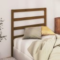  Wezgłowie łóżka, miodowy brąz, 81x4x100 cm, lite drewno sosnowe Lumarko!