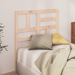  Wezgłowie łóżka, 106x4x104 cm, lite drewno sosnowe Lumarko!