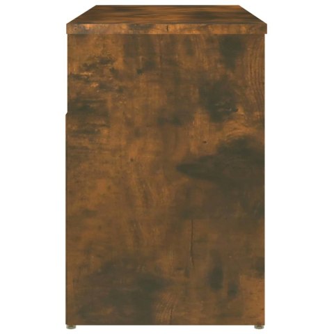  Ławka z miejscem na buty, przydymiony dąb, 80x30x45 cm Lumarko!