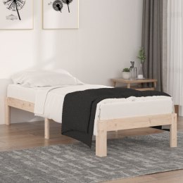  Rama łóżka, lite drewno sosnowe, 75x190 cm, pojedyncza Lumarko!