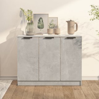 Komoda, szarość betonu, 90,5x30x70 cm, materiał drewnopochodny Lumarko!