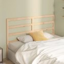  Wezgłowie łóżka, 126x4x100 cm, lite drewno sosnowe Lumarko!