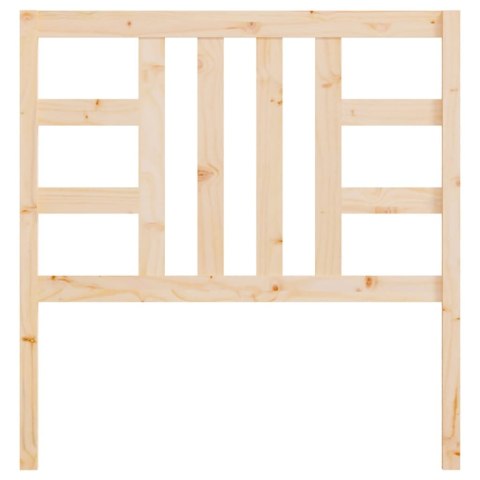  Wezgłowie łóżka, 106x4x100 cm, lite drewno sosnowe Lumarko!