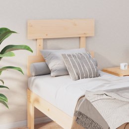  Wezgłowie łóżka, 93,5x3x81 cm, lite drewno sosnowe Lumarko!