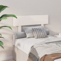  Wezgłowie łóżka, białe, 93,5x3x81 cm, lite drewno sosnowe Lumarko!