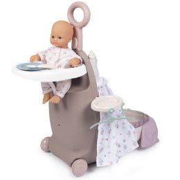 SMOBY Baby Nurse Wielofunkcyjna Walizka z łóżeczkiem dla lalki Lumarko!