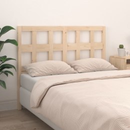  Wezgłowie łóżka, 125,5x4x100 cm, lite drewno sosnowe Lumarko!