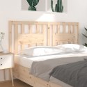  Wezgłowie łóżka, 126x4x100 cm, lite drewno sosnowe Lumarko!