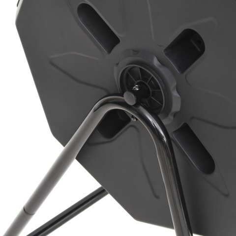  Kompostownik do ogrodu, czarny, 73x64x95 cm, 160 L Lumarko!