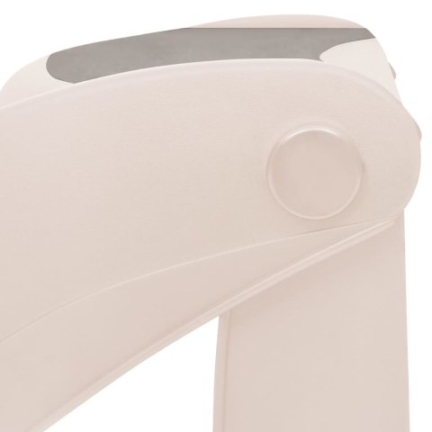  Składane, 3-stopniowe schodki dla psa, kremowe, 50x38x38 cm Lumarko!