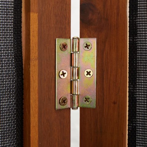  Parawan 4-panelowy, czarny, 280 x 180 cm Lumarko!