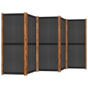  Parawan 5-panelowy, czarny, 350 x 180 cm Lumarko!