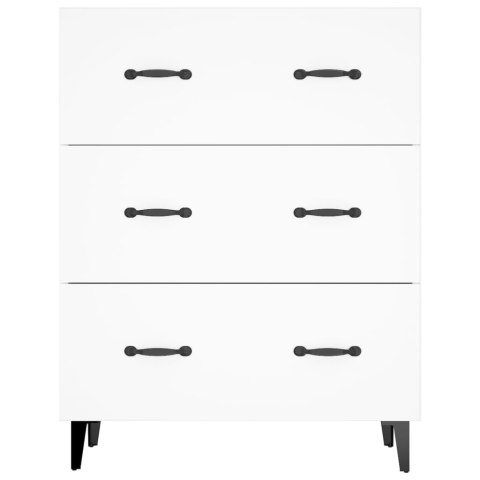  Komoda, biała, 69,5x34x90 cm, materiał drewnopochodny Lumarko!