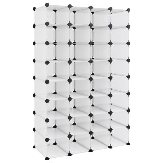  Stojak na buty, przezroczysty, 93x36,5x140 cm, PP Lumarko!